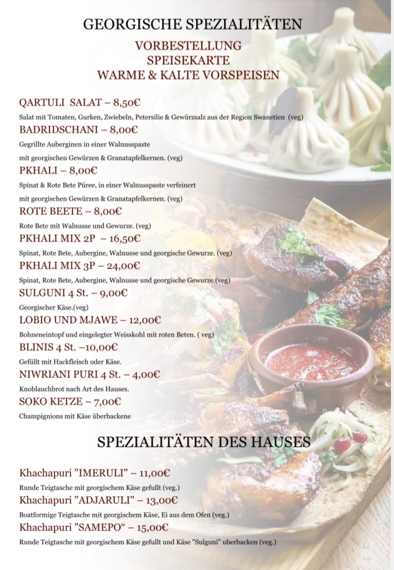Georgische Spezialitäten